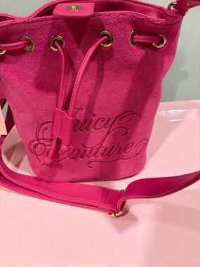 Juicy Couture Hot Pink Velvet purse